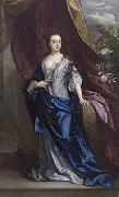 Sir Godfrey Kneller Portrait of Elizabeth Colyear, Duchess of Dorset (1687-1768); wife of the 1st Duke of Dorset Spain oil painting artist